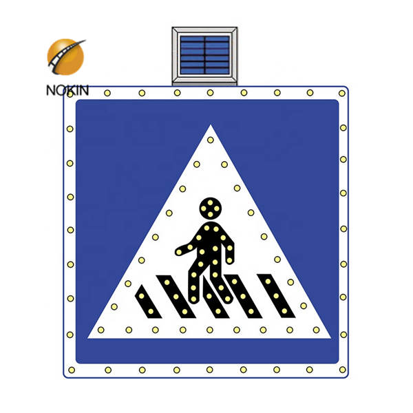 Solar Pedestrian Crossing Sign 30